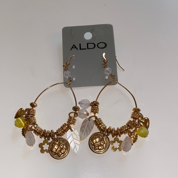 NWT Aldo Hoops Chandelier Carm Earrings - Picture 6 of 10